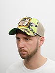 Бейсболка GOORIN BROTHERS арт. 101-0999 (ярко-зеленый / бежевый)